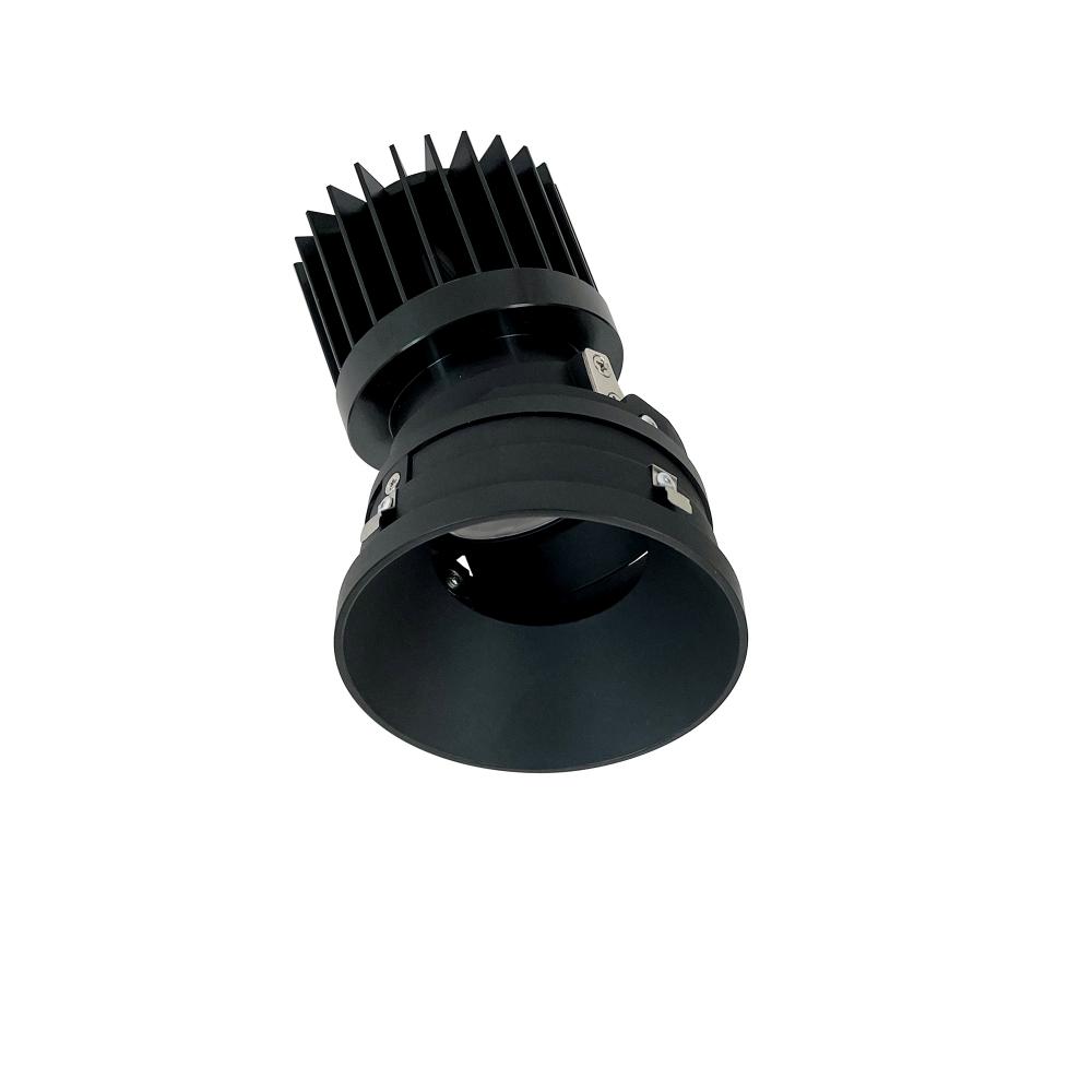 4" Iolite PLUS Round Trimless Adjustable, 1500lm/2000lm (varies by housing), Comfort Dim, Black