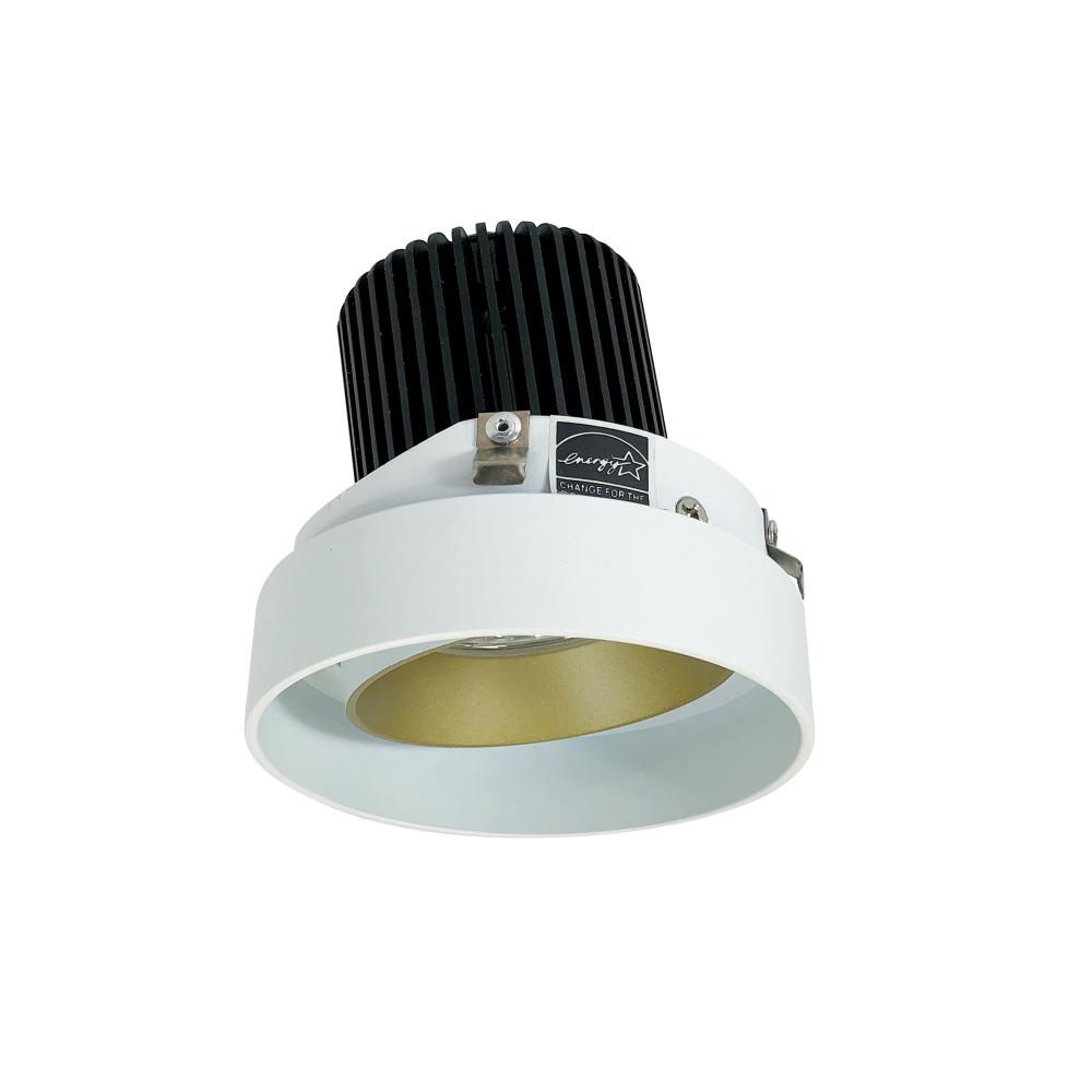 4" Iolite LED Round Trimless Adjustable, 1000lm / 14W, 5000K, Champagne Haze Adjustable / Matte