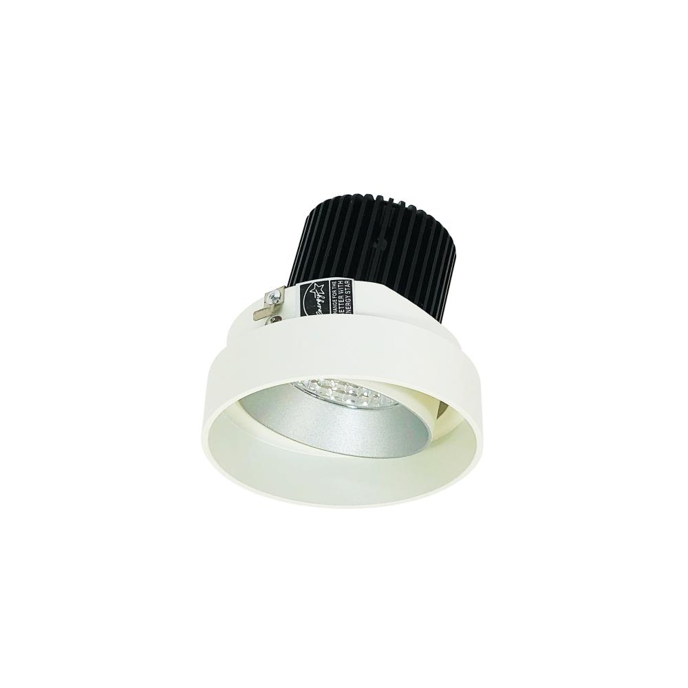4" Iolite LED Round Trimless Adjustable, 1000lm / 14W, 5000K, Haze Adjustable / Matte Powder