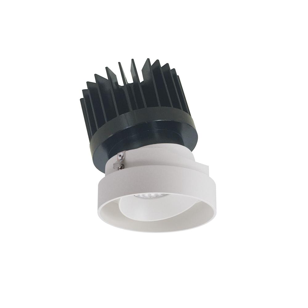 4" Iolite LED Round Trimless Adjustable, 1500lm/2000lm/2500lm (varies by housing), 3500K, White