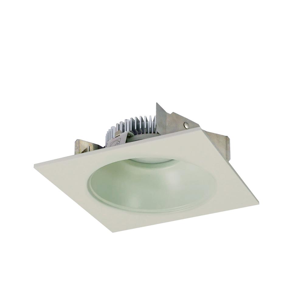 4" Cobalt Shallow High Lumen LED Trim, Square/Round Reflector, 1250lm, 3500K, White
