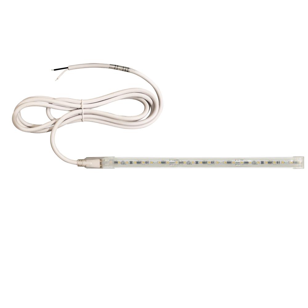 Custom Cut 14-ft, 4-in 120V Continuous LED Tape Light, 330lm / 3.6W per foot, 2700K, w/ Mounting