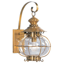 Livex Lighting 2222-22 - 1 Light FB Outdoor Wall Lantern