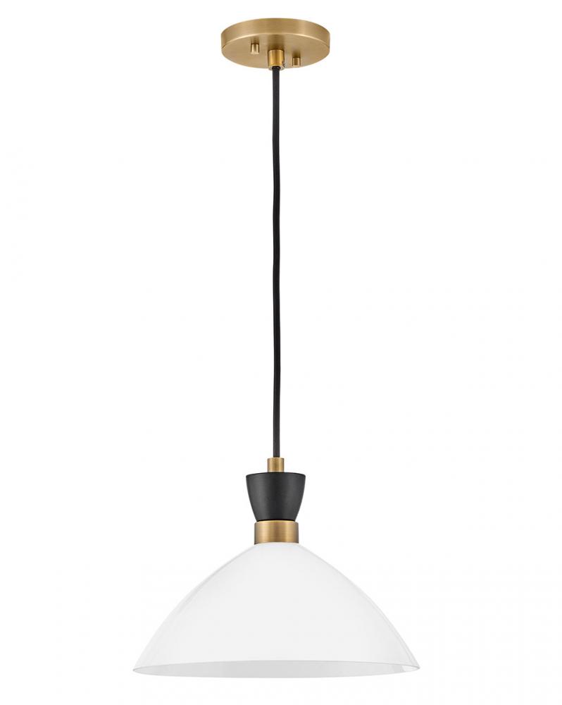Medium Single Light Convertible Pendant