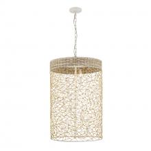 Varaluz 362F06CW - Cayman 6-Lt Foyer - Country White