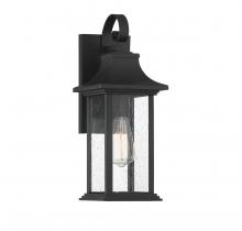 Savoy House 5-450-BK - Hancock 1-Light Outdoor Wall Lantern in Matte Black