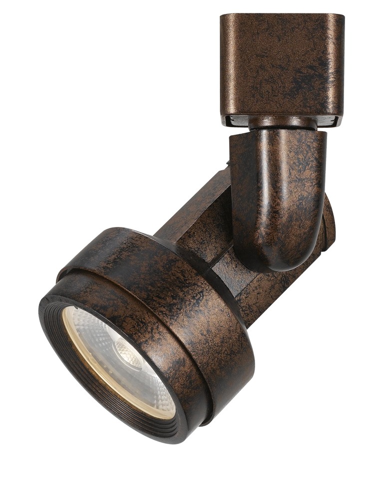 4.5" Height Metal Track Head in Rust