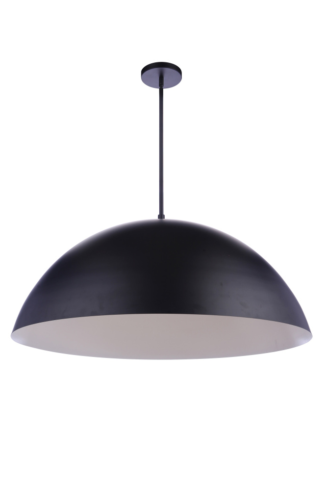LED 1 Light 34.75" Pendant w/Metal Shade