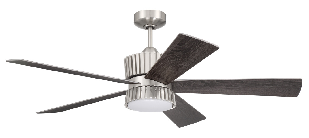 52" Ceiling Fan w/5 Blades, Wi-Fi & LED Light Kit