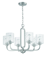 Craftmade 54226-BNK - 6 Light Chandelier