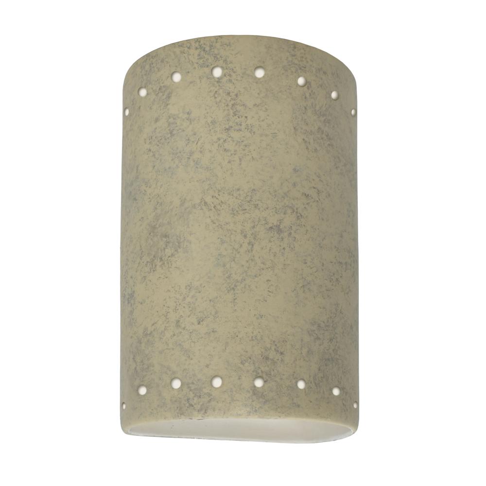 Small Cylinder w/ Perfs - Closed Top - LED