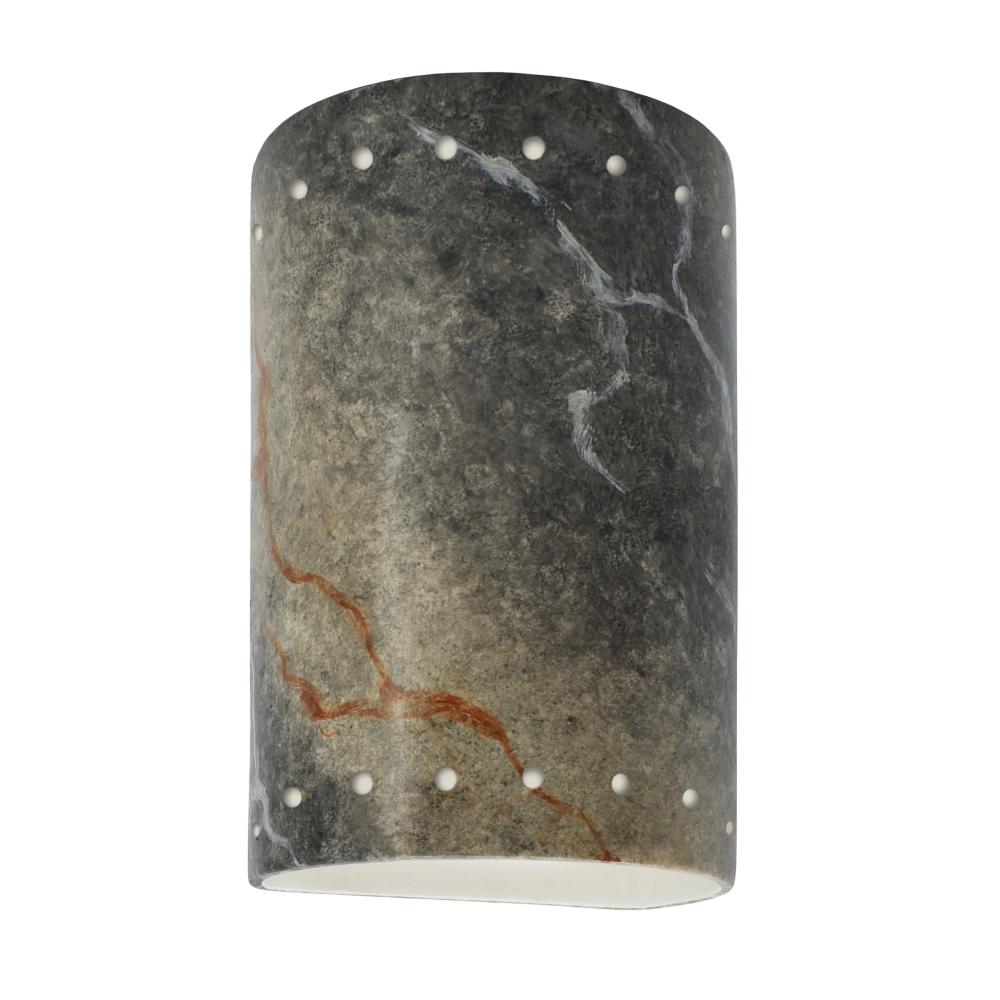 Small Cylinder w/ Perfs - Closed Top - LED