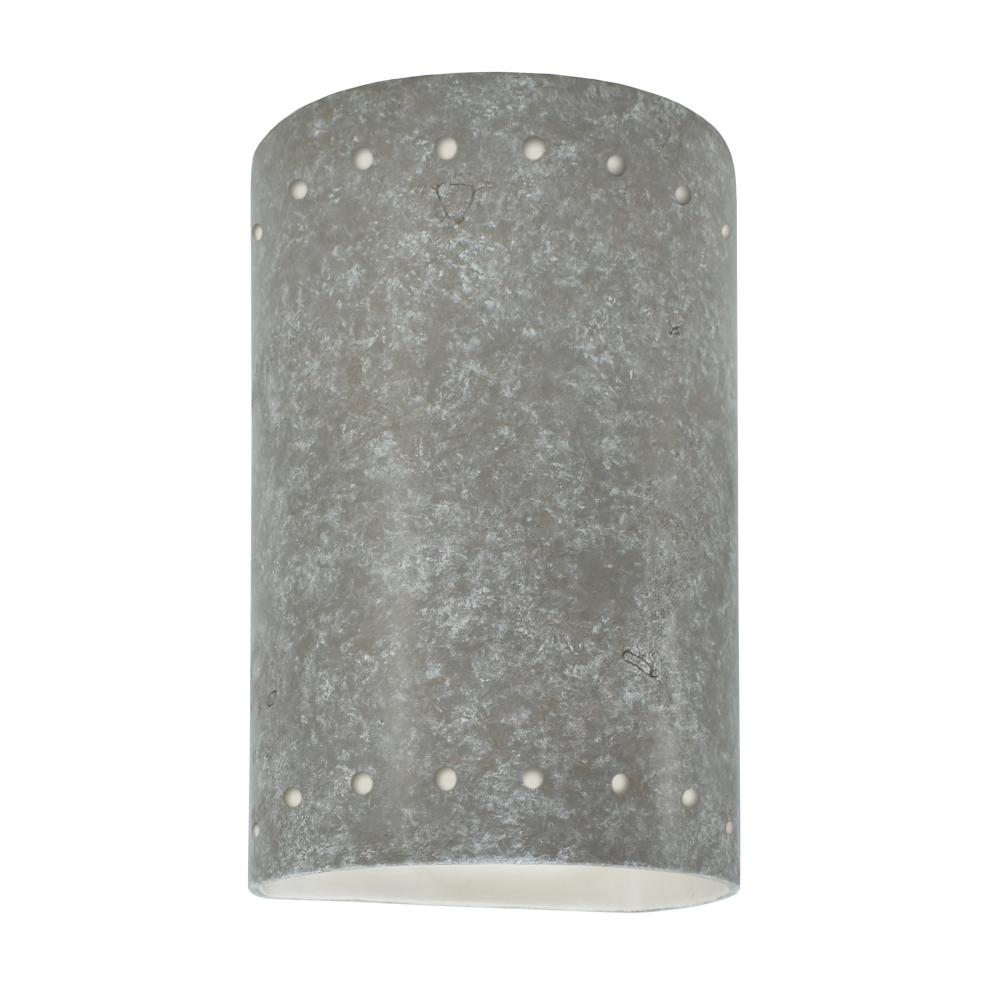 Small Cylinder w/ Perfs - Closed Top - LED
