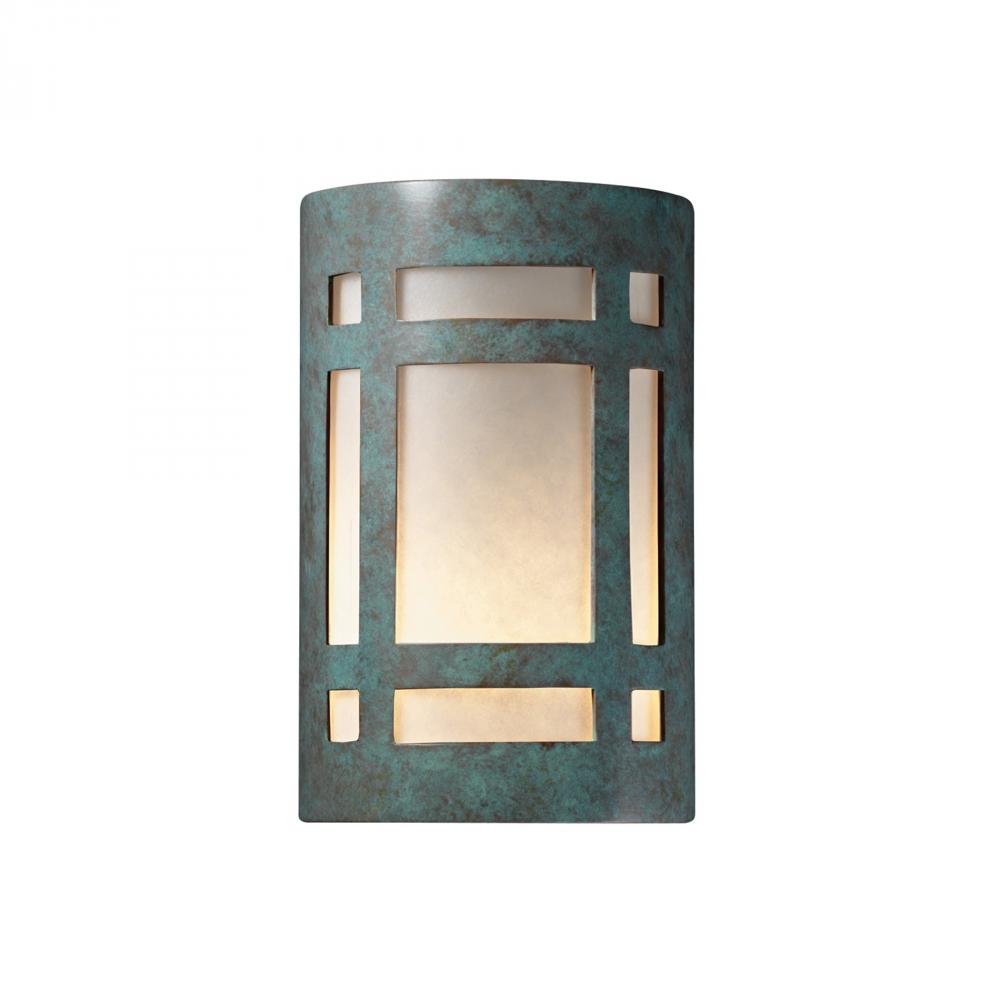 Small ADA Craftsman Window - Open Top & Bottom - LED