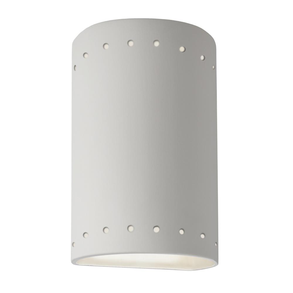 Small Cylinder w/ Perfs - Closed Top - LED