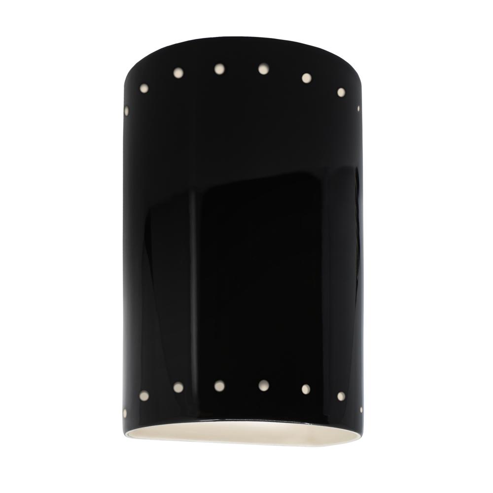 Small Cylinder w/ Perfs - Closed Top - LED