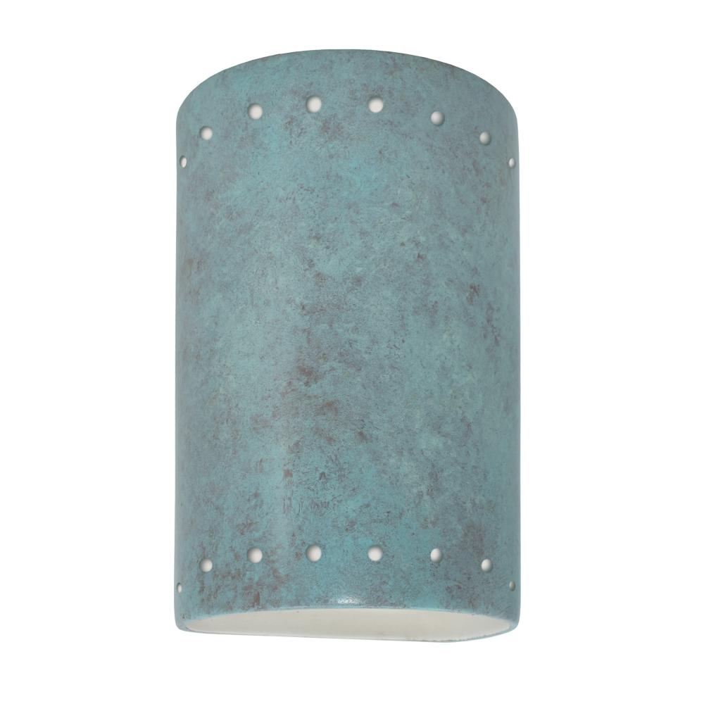 Small Cylinder w/ Perfs - Closed Top - LED