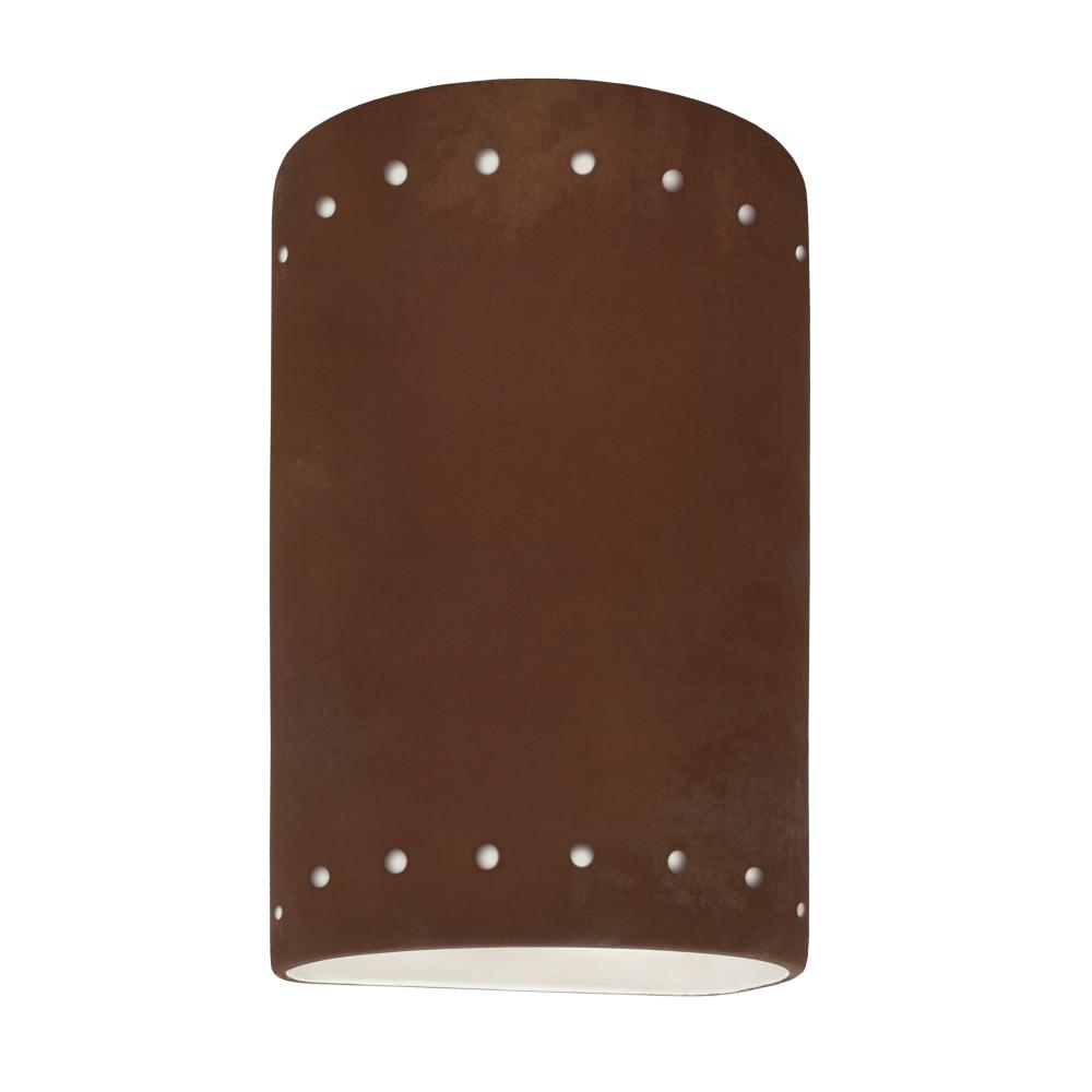Small Cylinder w/ Perfs - Closed Top - LED