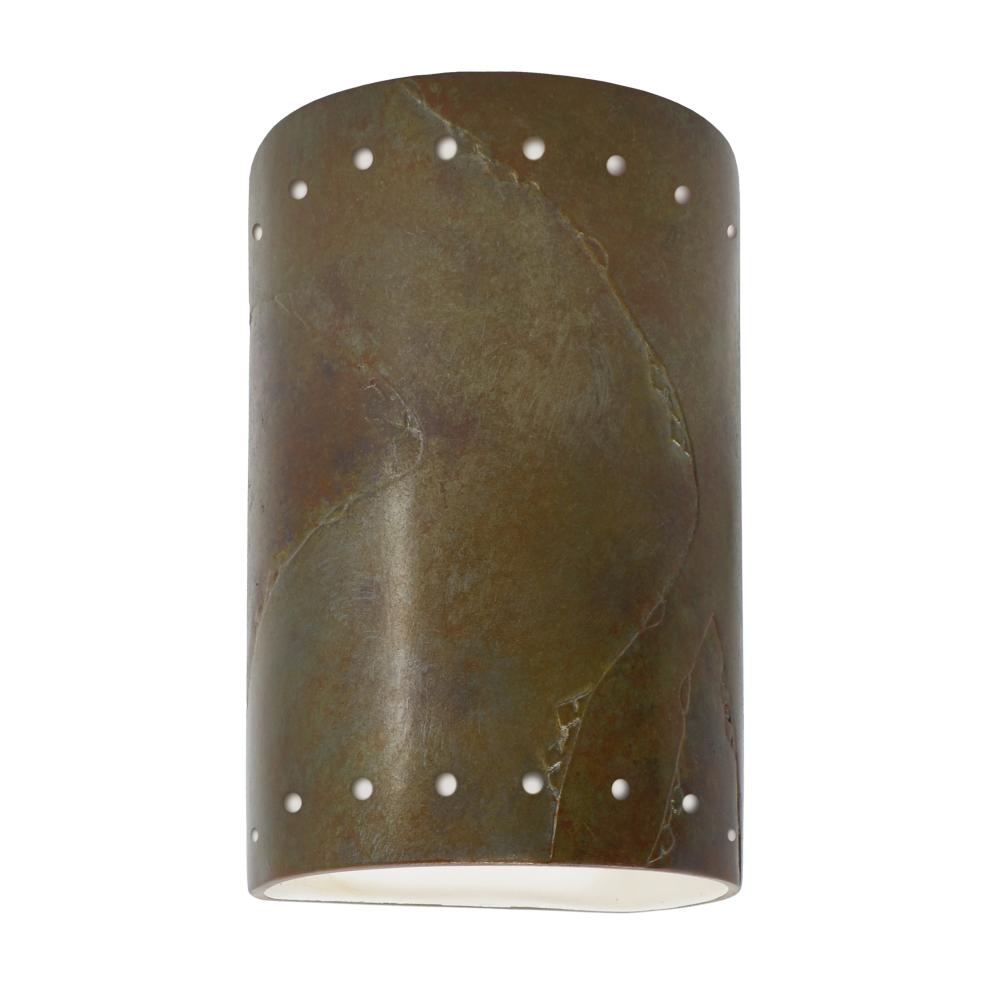 Small Cylinder w/ Perfs - Closed Top - LED