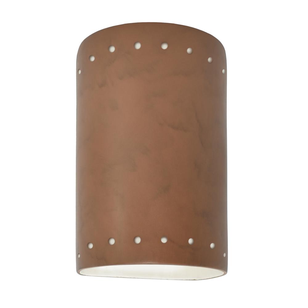 Small Cylinder w/ Perfs - Closed Top - LED