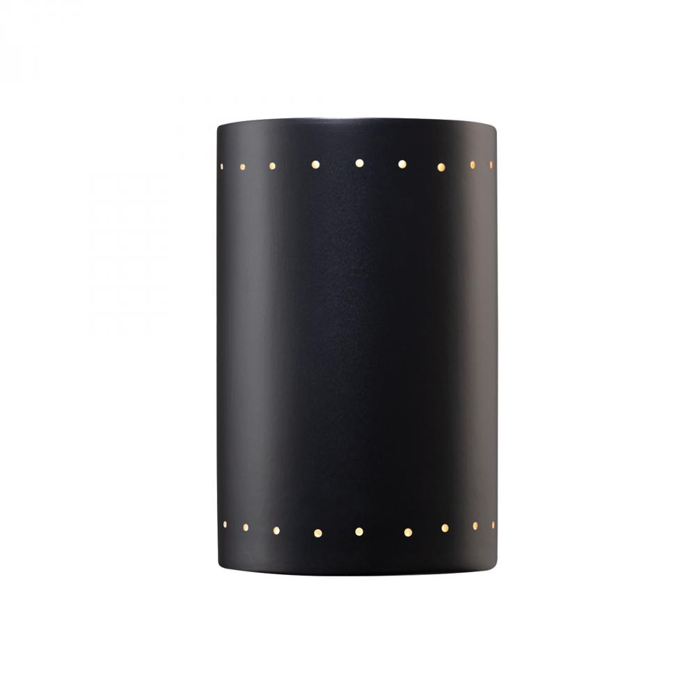 Large Cylinder w/ Perfs - Open Top & Bottom - LED