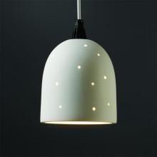 Justice Design Group CER-9610-BIS-LED1-700 - Sun Dagger Small Bell Pendant