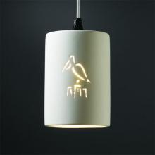 Justice Design Group CER-9620-BIS-LED1-700 - Sun Dagger Small Cylinder Pendant