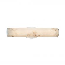 Justice Design Group FAL-8651-CROM - Eliptical 20" ADA Linear LED Wall/Bath