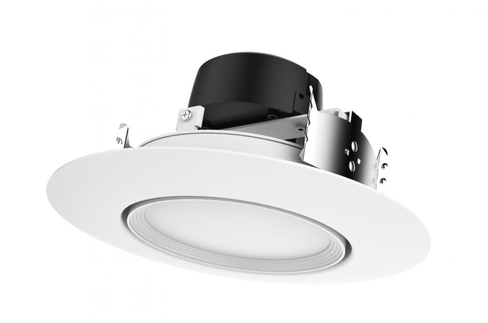 12 watt LED Directional Retrofit Downlight - Gimbaled; 5"-6"; 4000K; 120 volts; Dimmable