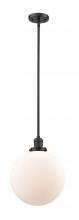 Innovations Lighting 201S-OB-G201-12 - Beacon - 1 Light - 12 inch - Oil Rubbed Bronze - Stem Hung - Mini Pendant