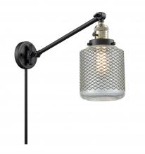 Innovations Lighting 237-BAB-G262 - Stanton - 1 Light - 6 inch - Black Antique Brass - Swing Arm