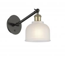 Innovations Lighting 317-1W-BAB-G411 - Dayton - 1 Light - 6 inch - Black Antique Brass - Sconce