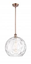 Innovations Lighting 516-1S-AC-G1215-14 - Athens Water Glass - 1 Light - 13 inch - Antique Copper - Pendant