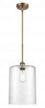 Innovations Lighting 516-1S-BB-G112-L - Cobbleskill - 1 Light - 9 inch - Brushed Brass - Mini Pendant