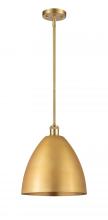 Innovations Lighting 516-1S-SG-MBD-12-SG-LED - Bristol - 1 Light - 12 inch - Satin Gold - Pendant
