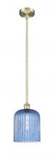 Innovations Lighting 616-1S-AB-G559-8BL - Bridal Veil - 1 Light - 5 inch - Antique Brass - Cord hung - Mini Pendant