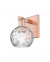Innovations Lighting 716-1W-AC-G1215-6 - Athens Water Glass - 1 Light - 6 inch - Antique Copper - Sconce