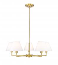 Z-Lite 744-34R-LG - 5 Light Chandelier