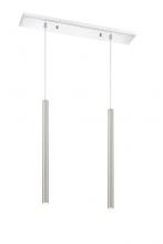 Z-Lite 917MP24-BN-LED-2LCH - 2 Light Linear Chandelier