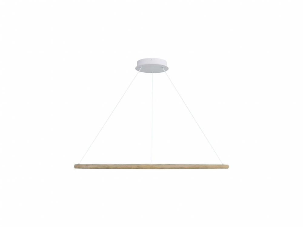 Veritas 59" LED Ring Chandelier in Driftwood