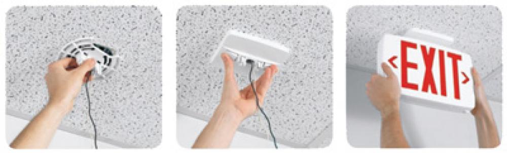 Quantum LED thermoplastic exit, Stencil
