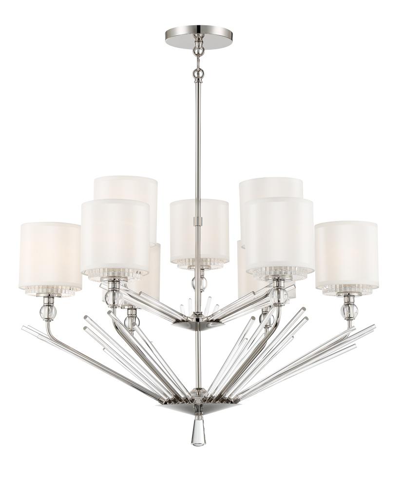 SUTTON - 9 LIGHT CHANDELIER