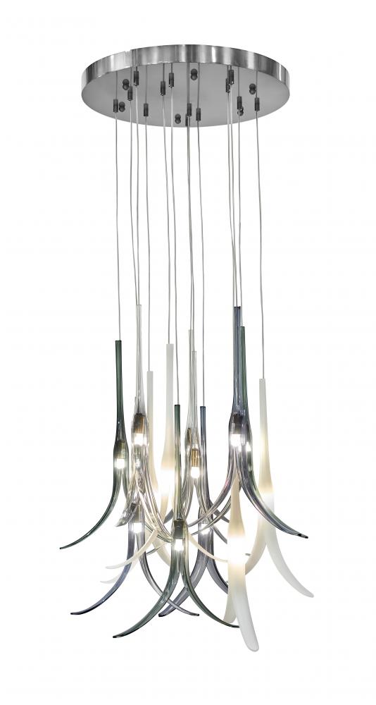 Featherly - 13 Light Pan Pendant