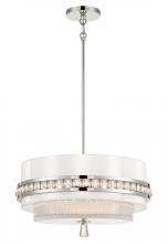 Minka Metropolitan N7383-613 - SUTTON - 6 LIGHT SEMI FLUSH AND PENDANT