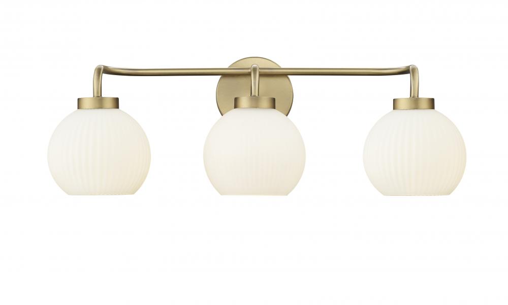 Oprah 3-Light Vanity Vintage Brass