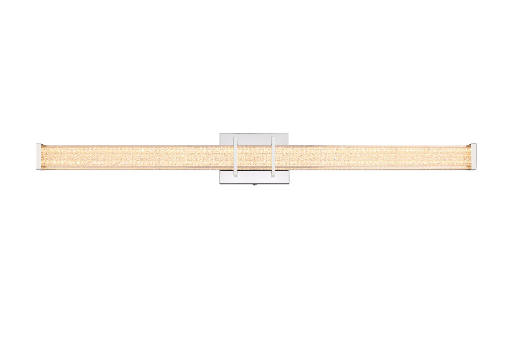 Ivaan 36 inch LED Wall Sconce in Chrome