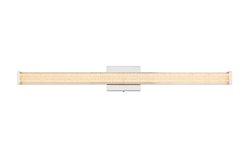 Wall Sconce L36" E4.5" H4.3" LED 24W 3CCT Chrome