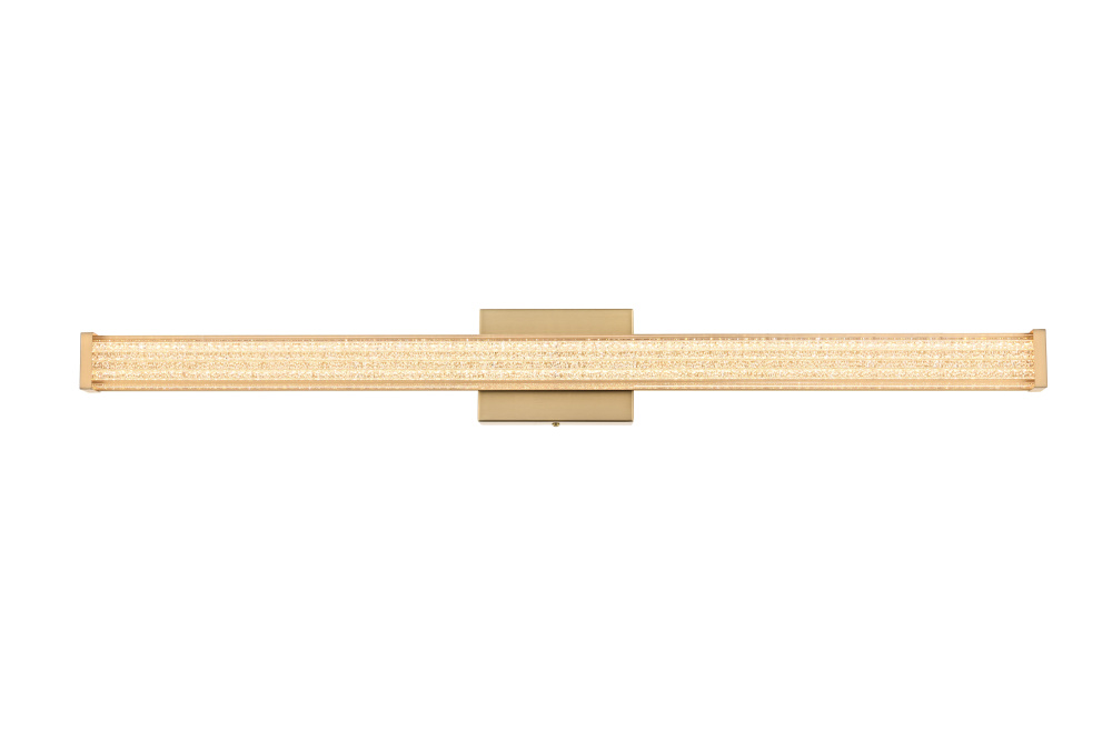 Jaxx 36 inch LED Wall Sconce in Satin Gold