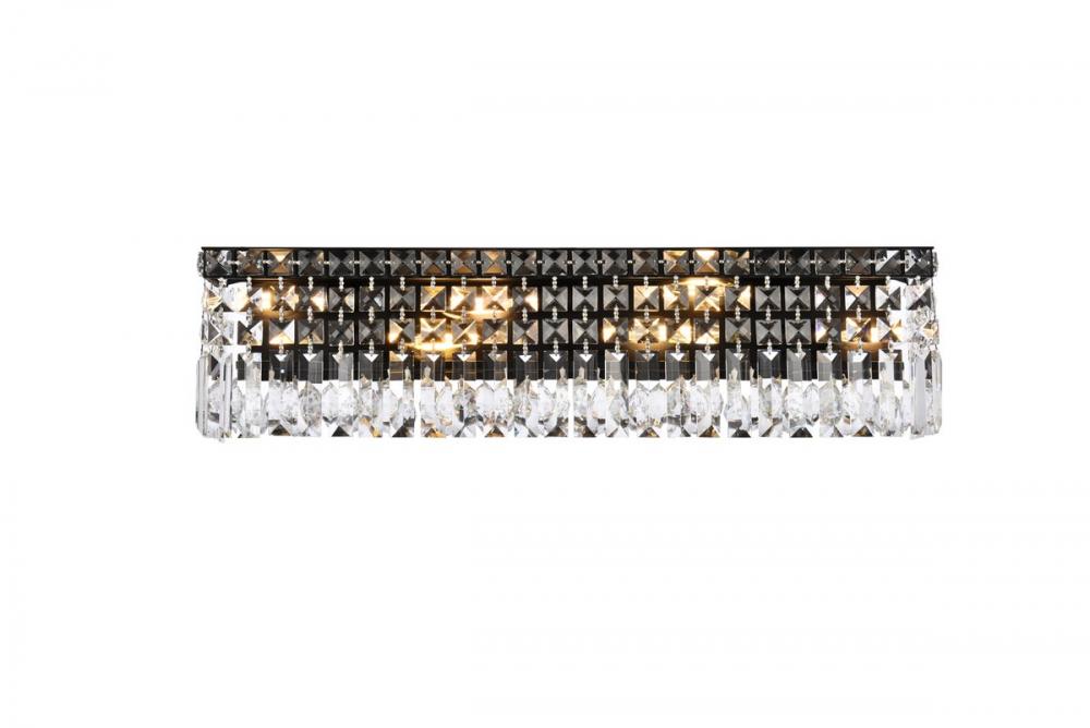 Maxime Wall L26"W4.5"H6.25"L6 BK RC