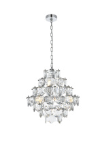 Elegant 1050G20C - Adaline 20 inch Chandelier in Chrome
